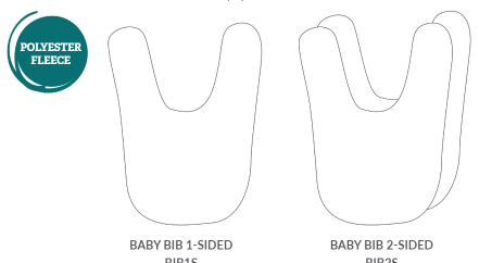 Baby bib preview