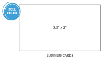 Business card preview