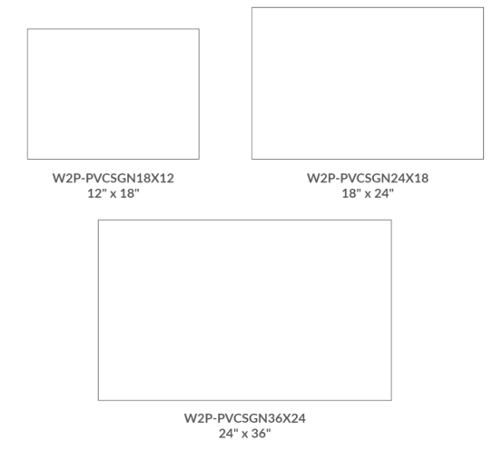 Expanded PVC indoor preview
