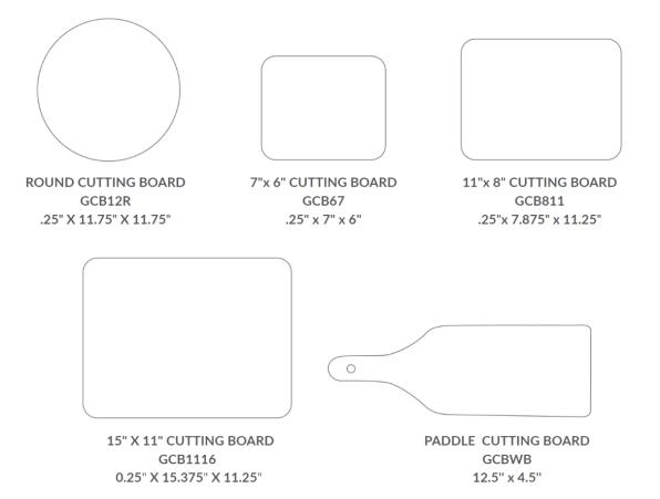 Glass cutting boards preview