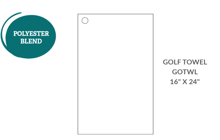 Golf towel preview