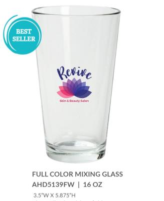 Mixing glass preview