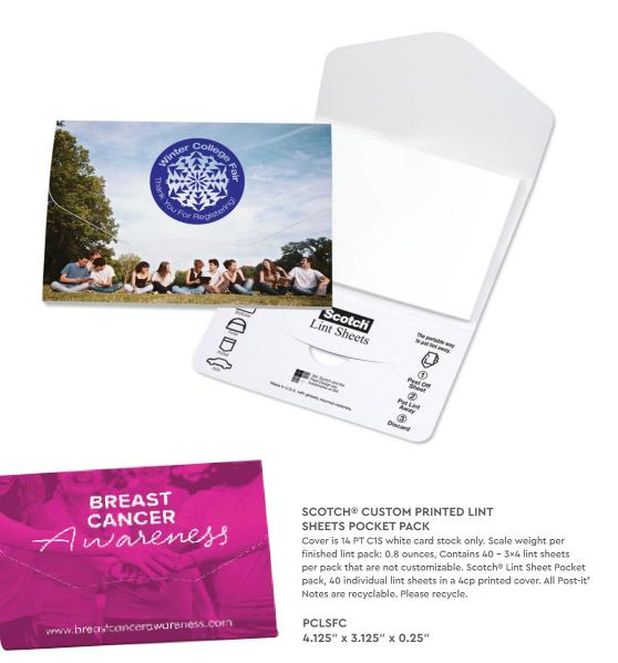 Lint Sheets Pocket Pack preview