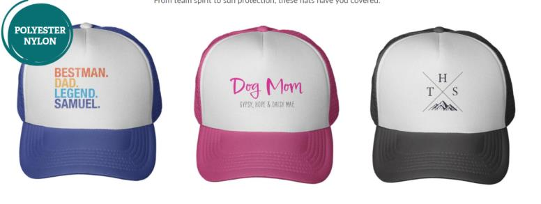 Trucker hats preview