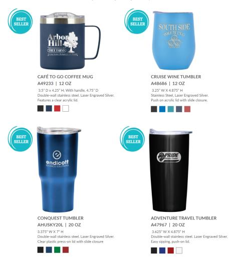 Tumbler preview